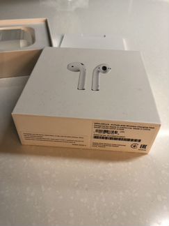 Коробка от Наушников EarPods Apple