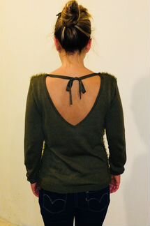 Кофточка S-M, Adolfo Dominguez, новая, голая спина