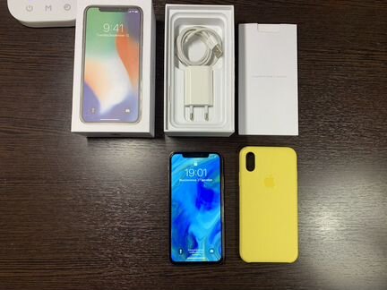 iPhone silver 64 гб Ростест