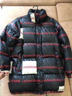 Пуховик calvin clein jeans