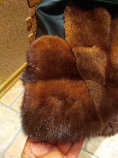 Жилет норковый