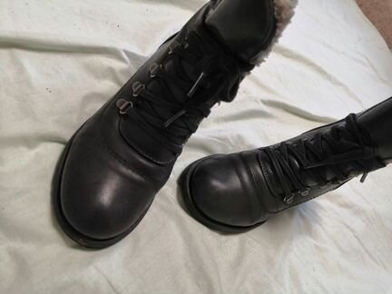 Полусапожки женские, кожа