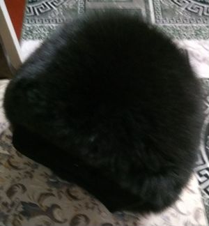 Меховая шапка, песец