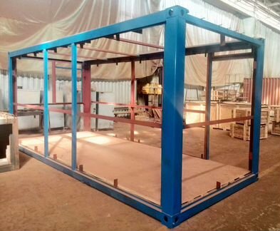 Каркас бытовки сборно-разборный