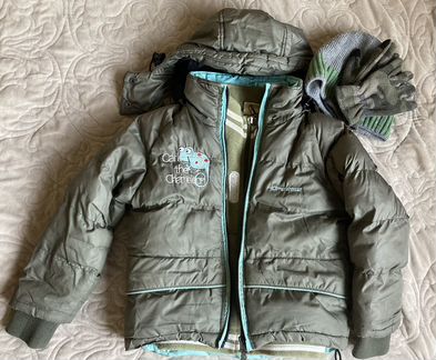 Осенняя куртка для мальчика 98