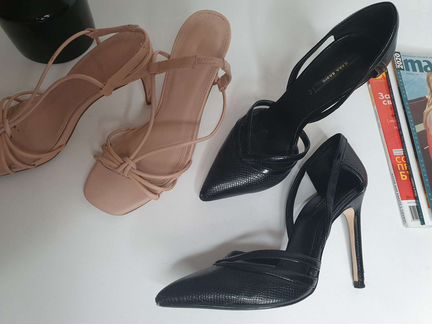 Туфли с острым носом