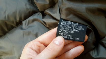 Пуховик Perry Ellis