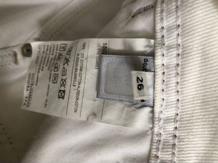 Женские белые джинсы DG оригинал